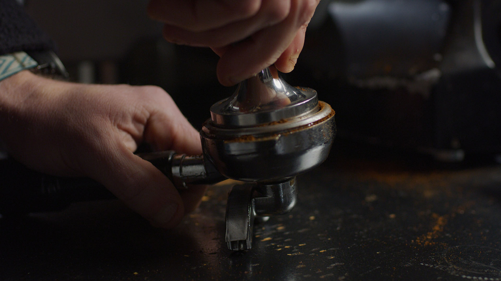 Mobile Coffee Cart — frame 4. Director of Photography Patrick Webb.