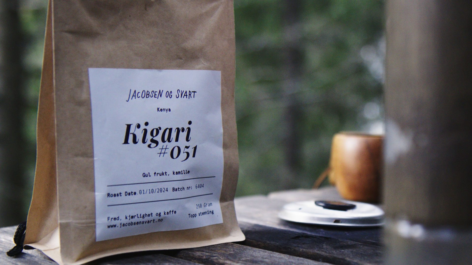 Cooking Coffee in Nature — frame 4. Director of Photography Patrick Webb.
