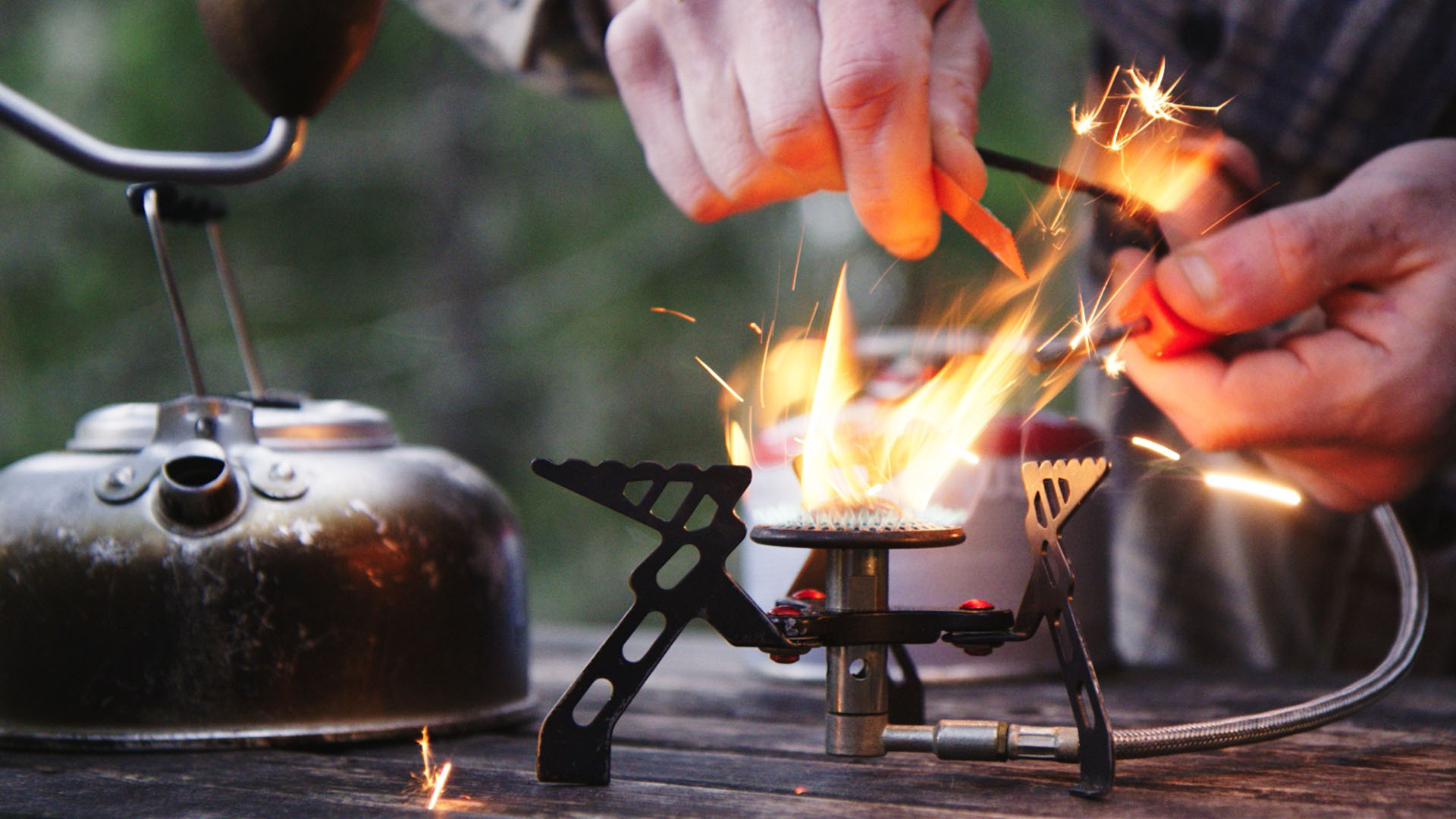 Cooking Coffee in Nature — frame 6. Director of Photography Patrick Webb.