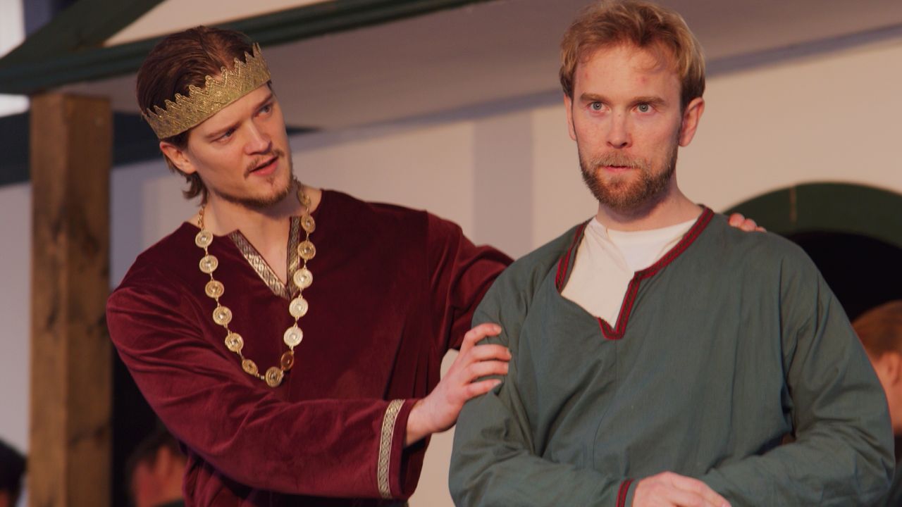 Shakesbeer — Macbeth, Live — frame 12. Director of Photography Patrick D. A. Webb.