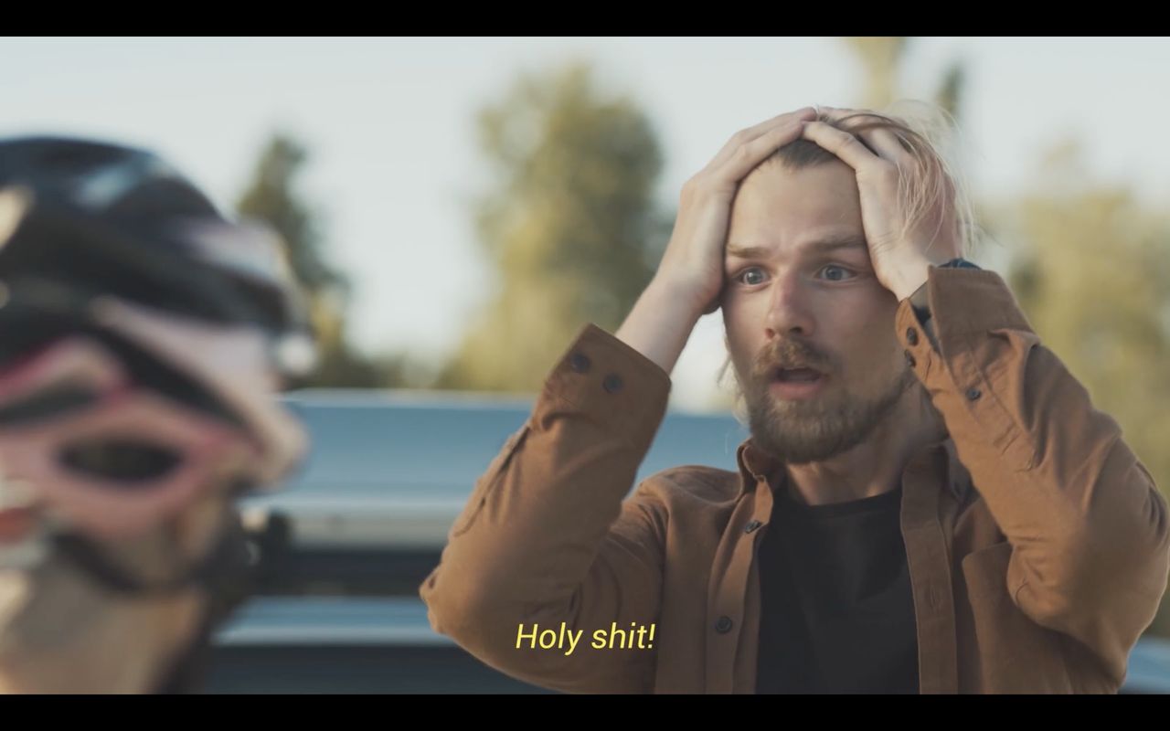 En Sånn Dag (One of Those Days) — frame. Director of Photography Patrick D. A. Webb.
