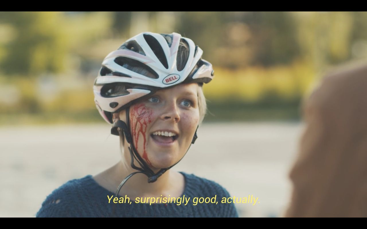En Sånn Dag (One of Those Days) — frame. Director of Photography Patrick D. A. Webb.