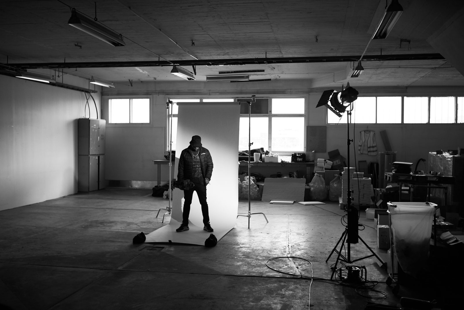 Warehouse studio space